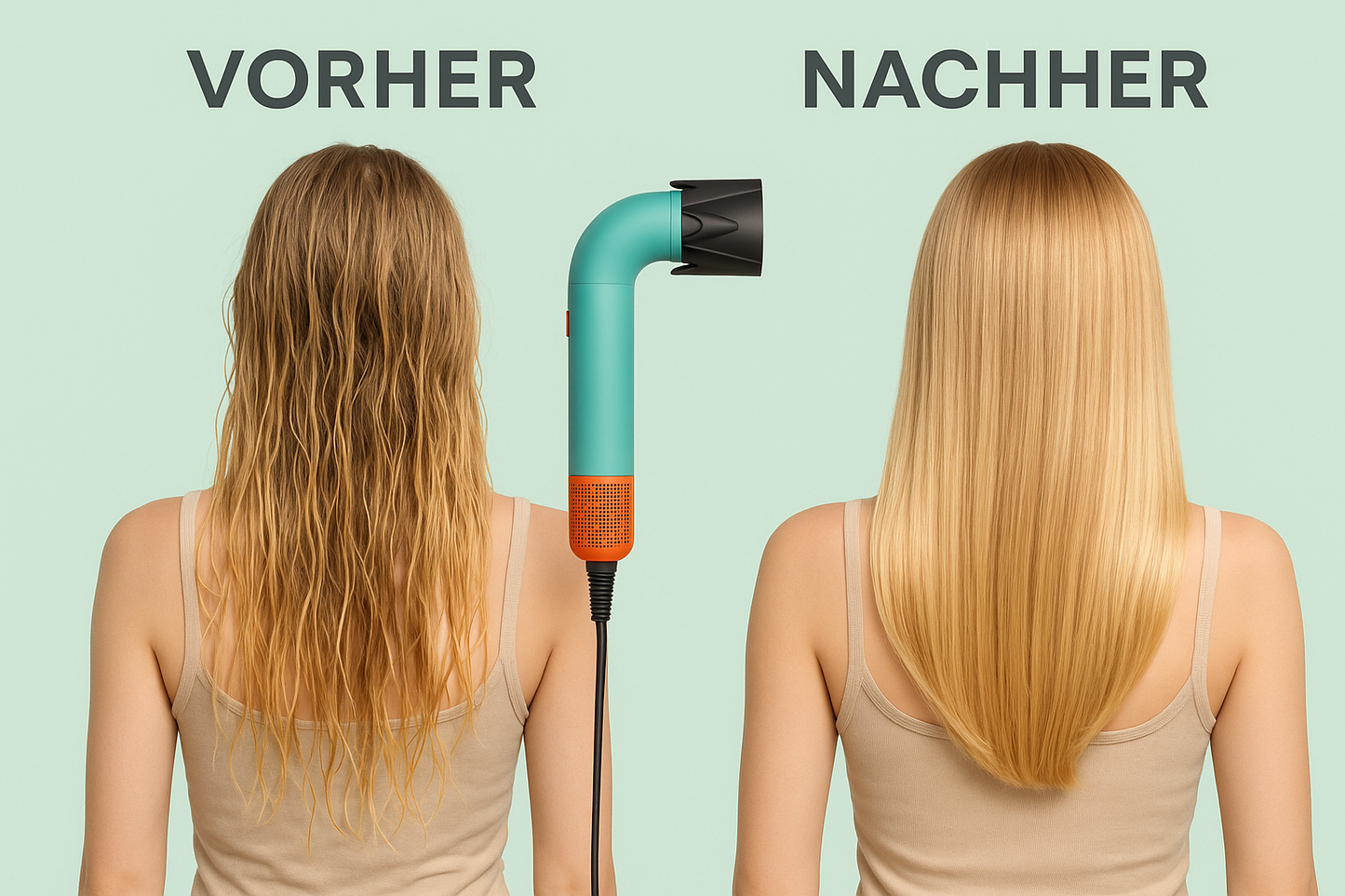 LuminAir - Profi Haartrockner mit 6 Präzisionsaufsätzen